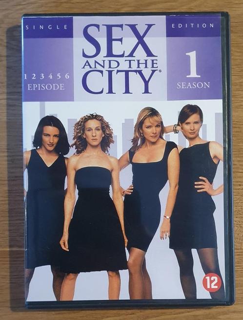 Sex And The City - Season 1 - Episode 1-6 (1998) - DVD, Cd's en Dvd's, Dvd's | Tv en Series, Zo goed als nieuw, Komedie, Vanaf 12 jaar