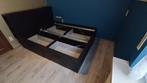BRIMNES bed 160x200 zwart, Huis en Inrichting, Slaapkamer | Bedden, Ophalen, Verstelbaar, Zwart, 200 cm