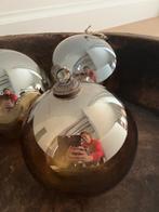 3 prachtige grote glazen kerstballen nieuw, Diversen, Kerst, Ophalen, Nieuw