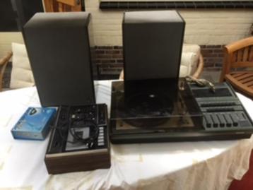 combinaison stéréo avec boîtiers et lecteur de cassettes, Enlèvement, Utilisé, Deck cassettes ou Lecteur-enregistreur de cassettes