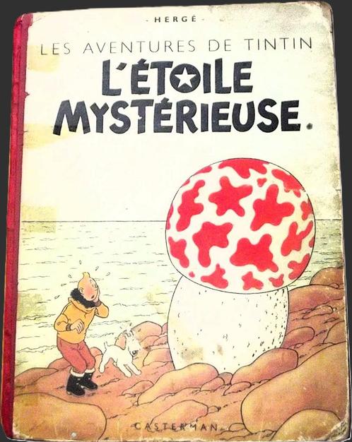 tintin - L'étoile Mystérieuse, Boeken, Stripverhalen, Gelezen, Eén stripboek, Ophalen of Verzenden