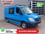 Mercedes-Benz Sprinter 313 2.2 CDI Aut. L2 DC Dubbel Cabine, Auto's, Automaat, Blauw, Mercedes-Benz, Diesel