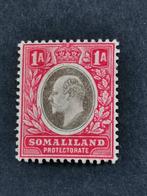 Protectorat du Somaliland 1904 - Roi Édouard VII*, Timbres & Monnaies, Timbres | Afrique, Enlèvement ou Envoi, Non oblitéré, Autres pays