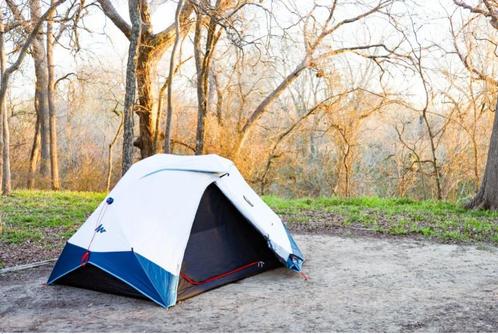 Tente de camping pour 2 personnes en bon état, Caravanes & Camping, Tentes, jusqu'à 2, Comme neuf, Enlèvement ou Envoi