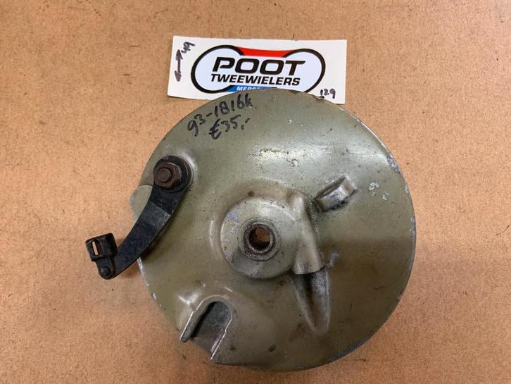 Plaque de frein Zundapp pour grandes dimensions, Vélos & Vélomoteurs, Pièces de cyclomoteur | Zundapp, Utilisé, Autres types, Enlèvement