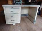 vintage metalen (kinder)bureau, Gebruikt, Ophalen, Bureau