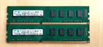 RAM geheugen - Samsung 4GB 2Rx8 PC3-10600U-9-11-B1 M378B5273, Computers en Software, RAM geheugen, Ophalen, DDR3, Zo goed als nieuw