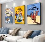 Cadre toile imprimée Tintin, Maison & Meubles, Accessoires pour la Maison | Décorations murale, Enlèvement ou Envoi, Neuf