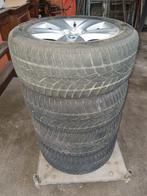 velgen BMW 5 reeks en winterbanden, Auto-onderdelen, Banden en Velgen, Ophalen, 17 inch, Winterbanden, Velg(en)