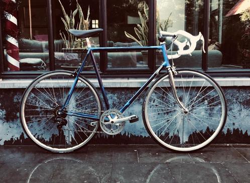 Retro Koersfiets, Fietsen en Brommers, Fietsen | Vouwfietsen, Nieuw, 20 inch of meer, Versnellingen, Ophalen of Verzenden
