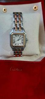 Cartier Panther horloge van 18 karaat goud en staal, uniseks, Overige merken, Goud, Zo goed als nieuw, Polshorloge