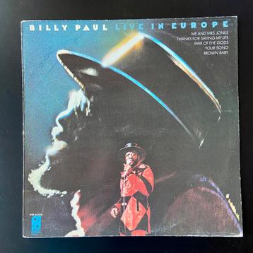 LP Billy Paul Live in Europe 1974 NM beschikbaar voor biedingen