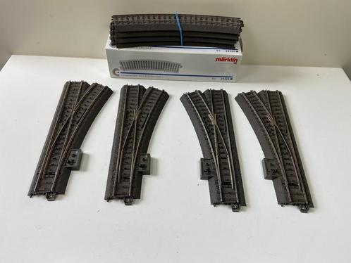 Märklin H0 - Lot de 8 rails, Hobby & Loisirs créatifs, Trains miniatures | HO, Comme neuf, Rails, Märklin, Enlèvement ou Envoi