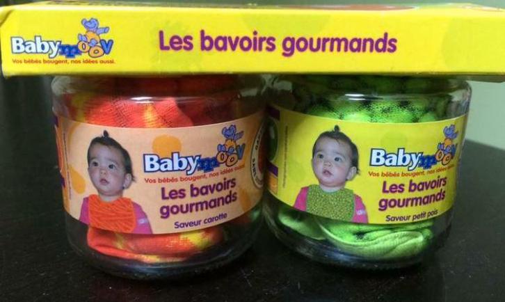 🍄 Geboortecadeau idee slabbetjes/bavetten in potjes, NIEUW, Enfants & Bébés, Aliments pour bébé & Accessoires, Neuf, Enlèvement ou Envoi