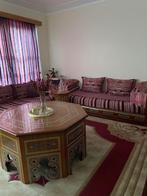 Salon marocain, Huis en Inrichting, Zetels | Zetels, Hout, 300 cm of meer, Gebruikt, 75 tot 100 cm