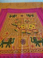 Handgeborduurde Tweepersoons bedsprei, Ophalen of Verzenden, Tweepersoons