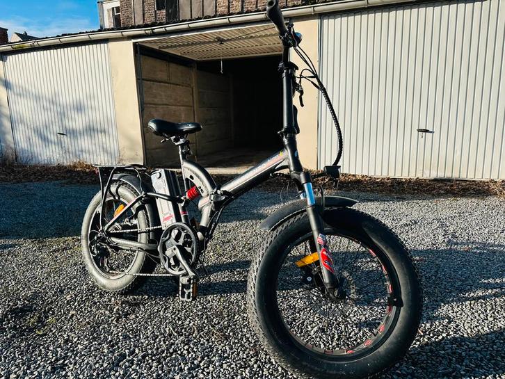 ARGENTO BiMax X Fatbike, Fietsen en Brommers, Fietsen | Vouwfietsen, Zo goed als nieuw, Heren, Overige merken, Totaal opvouwbaar