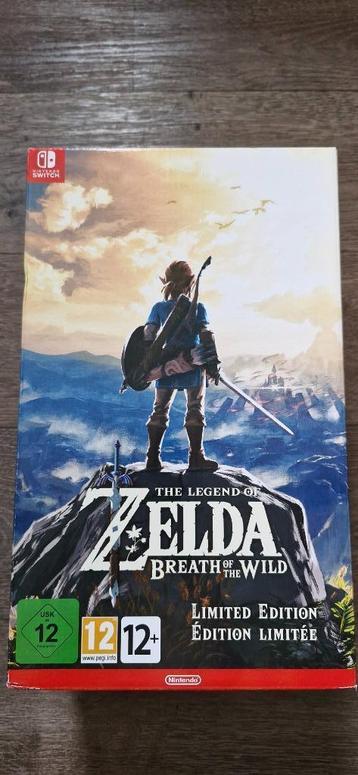 Zelda Breath of the Wild limited edition geseald beschikbaar voor biedingen