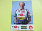 wielerkaart 1994 team mg carlo bomans  signe, Comme neuf, Envoi