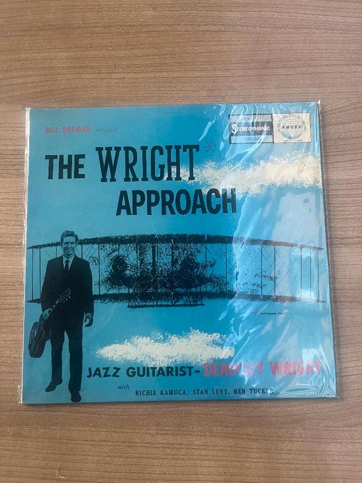 DEMPSEY WHRIGHT  - THE WHRIGHT APPROACH, Cd's en Dvd's, Vinyl | Jazz en Blues, Gebruikt, Jazz, 1960 tot 1980, Verzenden