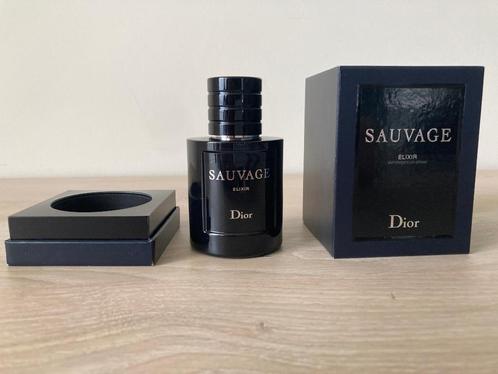 Dior Sauvage Elixir + de 50 ml, Handtassen en Accessoires, Uiterlijk | Parfum, Gebruikt, Ophalen of Verzenden