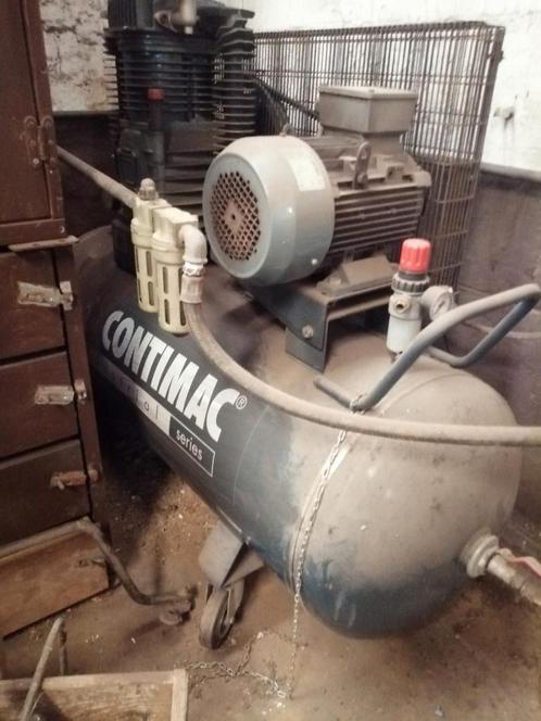 contimac 7,5 pk, Doe-het-zelf en Bouw, Compressors, Zo goed als nieuw, Ophalen