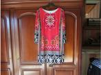 jurk nr 9 joseph ribkoff rood witte bloem 50 euro., Kleding | Dames, Jurken, Joseph Ribkoff, Ophalen, Zo goed als nieuw, Rood