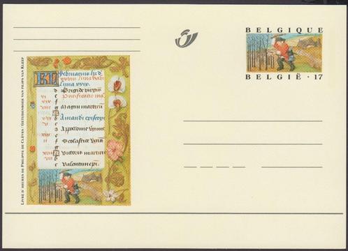 BELGIË - Postwaardestukken - Februari: Snoei, Postzegels en Munten, Postzegels | Europa | België, Postfris, Overig, Kunst, Zonder envelop