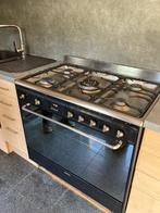 Piano Smeg 5 feux et four, Electroménager, Cuisinières, Gaz, Enlèvement, Utilisé, À Poser
