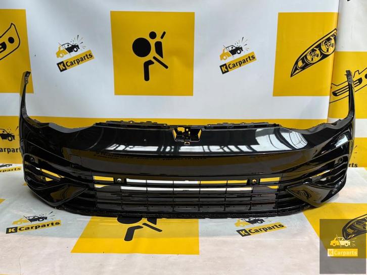 VOLKSWAGEN GOLF 8 R R20 PDC VOORBUMPER 5H0807221E LC9X, Auto-onderdelen, Carrosserie, Bumper, Volkswagen, Voor, Gebruikt