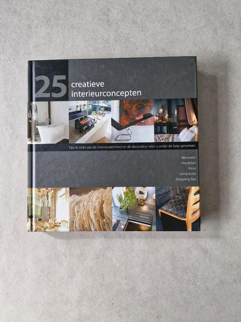 25 creatieve interieurconcepten, Livres, Maison & Jardinage, Intérieur et Design, Enlèvement ou Envoi