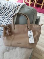 Sac cuir taupe Mazarin., Bijoux, Sacs & Beauté, Enlèvement, Comme neuf