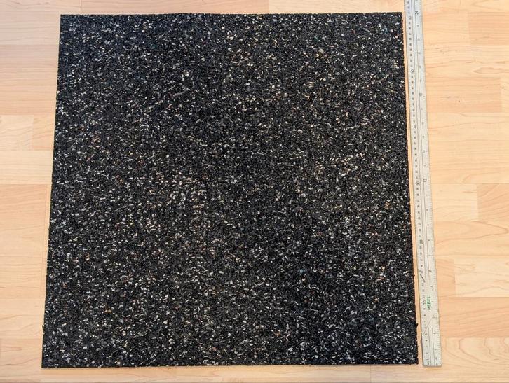 Dempingsmat 60x60 cm x 6 mm, Elektronische apparatuur, Wasmachines, Zo goed als nieuw, Ophalen of Verzenden