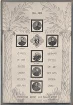 B P QUAREMONT 1914-1919 HELDAFTIGE ZONEN, Verzamelen, Bidprentjes en Rouwkaarten, Bidprentje, Ophalen of Verzenden