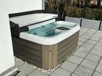 Jacuzzi 4 pers, marbre blanc & full option, Comme neuf, Encastré, Couverture, Enlèvement