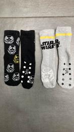 343 : antislip sokken Star Wars zwart en Grijs 31/34, Jongen of Meisje, Nieuw, Ophalen of Verzenden, Sokken