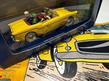 Kuifje auto 1:43  de bordurische cabrio  uit zaak zonnebloem beschikbaar voor biedingen