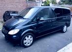 Mercedes viano V6 3.2 8 place 1ere propriétaire, Auto's, Automaat, Monovolume, Zwart, Leder