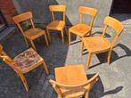 Grenen stoelen gratis, Huis en Inrichting, Stoelen, Ophalen, Gebruikt