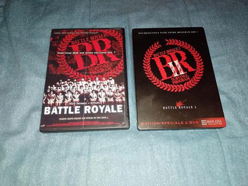 Te koop in een dvd-box en dvd de complete Battle Royale, Cd's en Dvd's, Dvd's | Actie, Zo goed als nieuw, Actie, Boxset, Vanaf 12 jaar