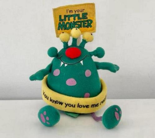 Vintage Xpressions Im Your Little Monster knuffel 1980 plush, Verzamelen, Speelgoed, Zo goed als nieuw, Ophalen of Verzenden