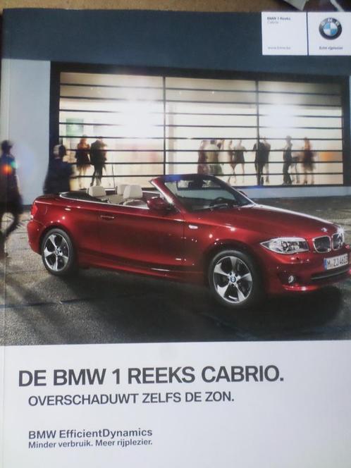 BMW 1 Cabrio 01-2012 brochure, Boeken, Auto's | Folders en Tijdschriften, BMW, Verzenden