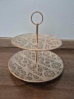 Étagère en métal à 2 niveaux - argent, Maison & Meubles, Accessoires pour la Maison | Étagères, Enlèvement