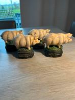 4 gietijzeren vintage deurstops, Ophalen