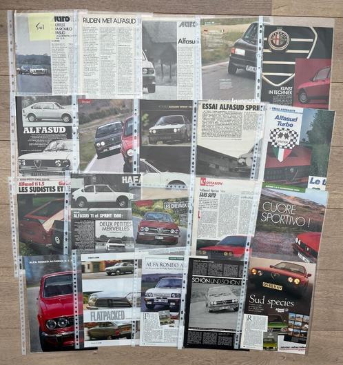 ALFA ALFASUD - ARTIKELS, Boeken, Auto's | Folders en Tijdschriften, Ophalen of Verzenden