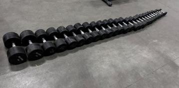 Eleiko Vaste Dumbells 4kg t/m 28kg , 2x38kg beschikbaar voor biedingen