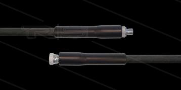 HD-slang 1/4 inch Zwart 250 Bar 20 meter beschikbaar voor biedingen