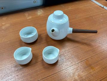 Theeservies Bing & Grondahl vintage porcelain teak beschikbaar voor biedingen