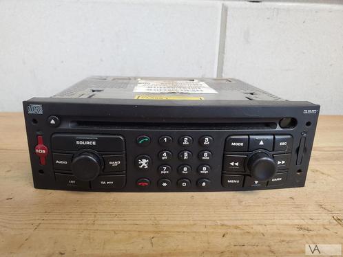 Peugeot 807 Citroen C8 radio met navigatie 14005552xt €100, Auto-onderdelen, Dashboard en Schakelaars, Peugeot, Gebruikt, Ophalen of Verzenden