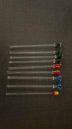 9 bâtonnets à mélanger en verre pour boissons longues, Enlèvement ou Envoi, Comme neuf, Autres types
